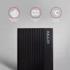 Axagon EE35-GTR USB-C 5Gbps - SATA 6G, 3.5 inch briaunota dėžė JUODA - USB Type C išorinis HDD korpusas 3.5 colio