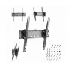 Gembird WM-55T-02 TV laikiklis 32–55 colių ekranams, pakreipimas -12° iki 12°, VESA 200x200–400x400, 40 kg, juodas