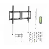 Gembird WM-80F-01 fiksuotas TV laikiklis 37 inch–80 inch, 70 kg, juodas