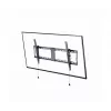 Sieninis TV laikiklis Gembird WM-90T-01 43–90 colių ekranams, VESA 200x200–800x400, pakreipimas -12°–3°, 70 kg talpa, juodas