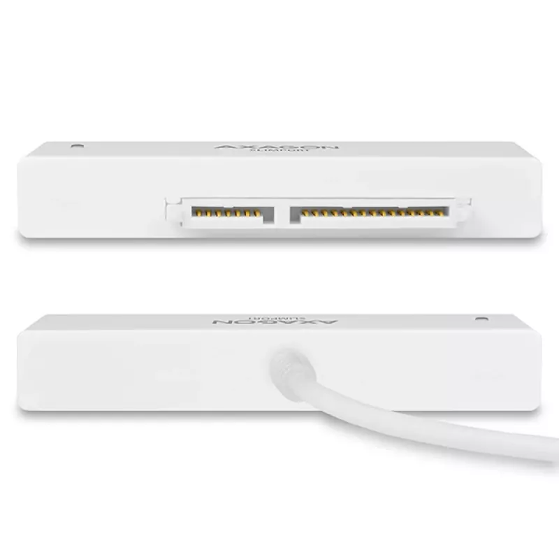 Axagon ADSA-1S USB 2.0 korpusas 2.5 inch SATA HDD/SSD, baltas