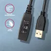 Axagon ADR-220 USB 2.0 A-M -> A-F aktyvus ilginimo/kartotuvas kabelis 20 m