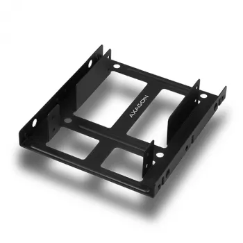 Axagon RHD-225 metalinis rėmas 2x 2,5 colio HDD/SSD į 3,5 colio lizdą, ventiliatoriaus tvirtinimas