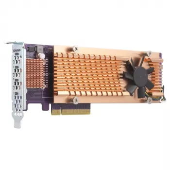 QNAP QM2-4P-384 PCIe 3.0 plėtotės kortelė 4× M.2 NVMe SSD