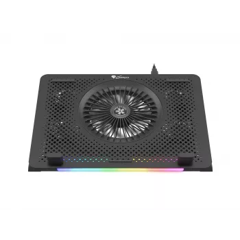 GENESIS Oxid 450 aušinimo padėklas nešiojamam kompiuteriui 39,6 cm (15,6 colio) 2400 RPM Juodas