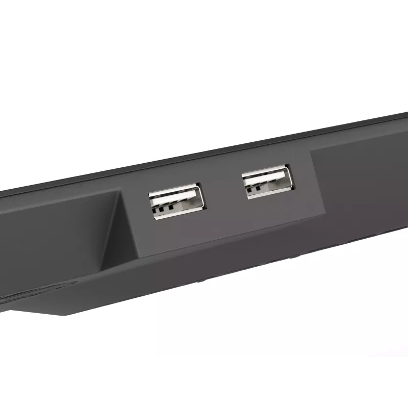 GENESIS Oxid 450 aušinimo padėklas nešiojamam kompiuteriui 39,6 cm (15,6 colio) 2400 RPM Juodas