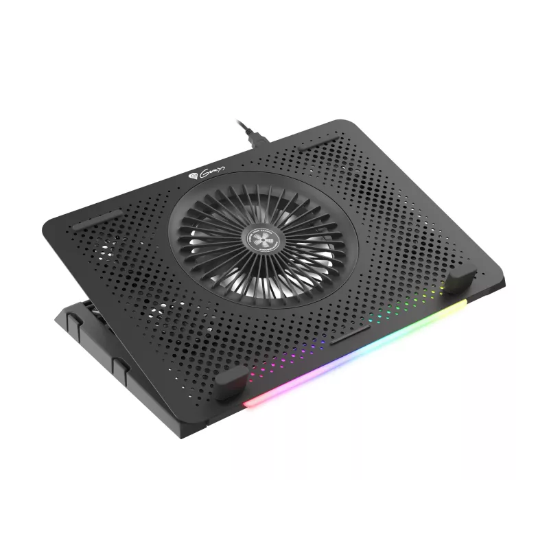 GENESIS Oxid 450 aušinimo padėklas nešiojamam kompiuteriui 39,6 cm (15,6 colio) 2400 RPM Juodas