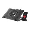 GENESIS Oxid 450 aušinimo padėklas nešiojamam kompiuteriui 39,6 cm (15,6 colio) 2400 RPM Juodas