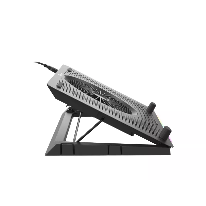 GENESIS Oxid 450 aušinimo padėklas nešiojamam kompiuteriui 39,6 cm (15,6 colio) 2400 RPM Juodas
