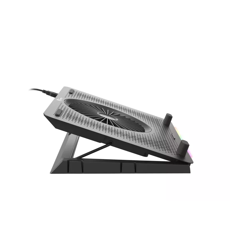 GENESIS Oxid 450 aušinimo padėklas nešiojamam kompiuteriui 39,6 cm (15,6 colio) 2400 RPM Juodas
