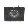 GENESIS Oxid 450 aušinimo padėklas nešiojamam kompiuteriui 39,6 cm (15,6 colio) 2400 RPM Juodas
