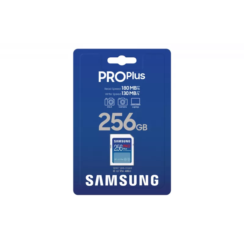 Samsung PRO Plus MB-SD256S 256 GB SDXC UHS-I Class 10 atminties kortelė