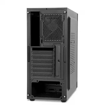 Korpusas IBOX ANTILA 39 Midi Tower — Juodas, ATX/microATX, GPU iki 31 cm, CPU aušintuvo aukštis 150 mm