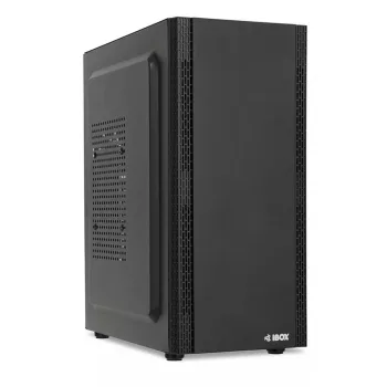 Korpusas IBOX ANTILA 39 Midi Tower — Juodas, ATX/microATX, GPU iki 31 cm, CPU aušintuvo aukštis 150 mm