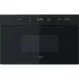 Whirlpool MBNA900B Juoda Įmontuojama Solo Mikrobangų Krosnelė 22 L 750 W