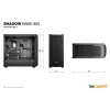 PC korpusas be quiet! Shadow Base 800 Midi Tower juodas