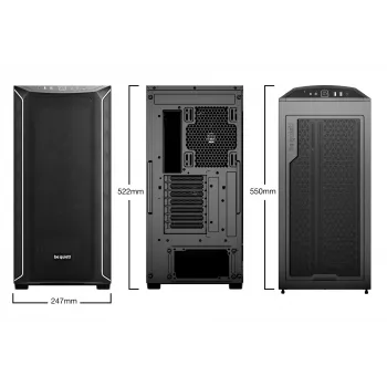 Korpusas be quiet! Shadow Base 800 DX Midi Tower Juodas