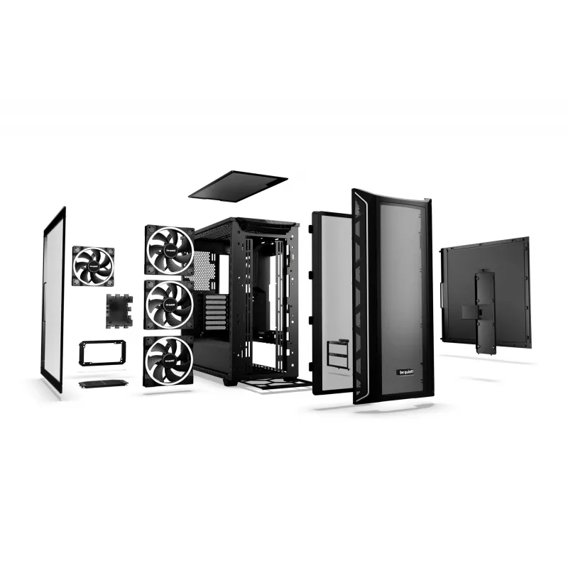 Kompiuterio korpusas be quiet! Shadow Base 800 FX Midi Tower Juodas