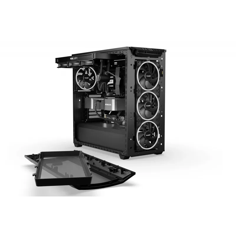 Kompiuterio korpusas be quiet! Shadow Base 800 FX Midi Tower Juodas
