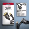 Axagon ADS-1PQN USB-A 2.0 – RS-232 DB9-M adapterio laidas su FTDI lustu 1,5 m - Juodas