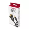 Axagon ADS-1PQN USB-A 2.0 – RS-232 DB9-M adapterio laidas su FTDI lustu 1,5 m - Juodas