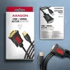 AXAGON ADS-1PSN USB-A 2.0 – RS-232 DB9-M adapteris su Prolific lustu, 1,5 m