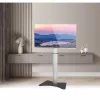Techly ICA-TR39 grindinis televizoriaus stovas, 32–70 colių, 40 kg, VESA 800x400, juodas/sidabrinis