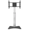 Techly ICA-TR39 grindinis televizoriaus stovas, 32–70 colių, 40 kg, VESA 800x400, juodas/sidabrinis