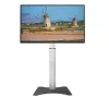 Techly ICA-TR39 grindinis televizoriaus stovas, 32–70 colių, 40 kg, VESA 800x400, juodas/sidabrinis