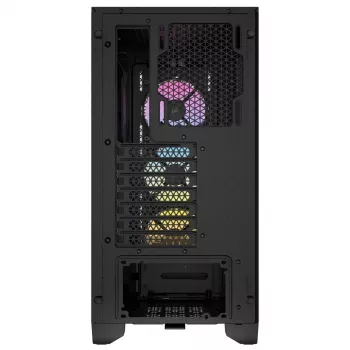 CORSAIR 3000D RGB AIRFLOW vidutinis bokštas (Mid-tower) PC korpusas juodas