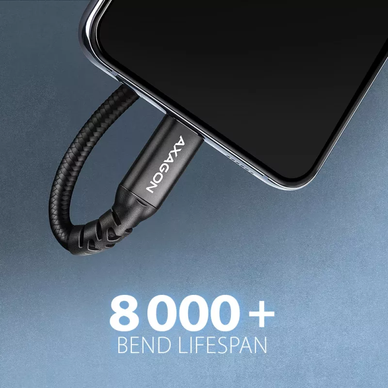 Prailginimo laidas Axagon BUCM32-CF10AB SPEED+ USB-C 20 Gbps 1 m