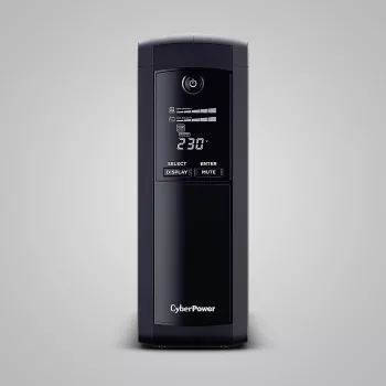 Nepertraukiamo maitinimo šaltinis CyberPower Tracer III VP1200ELCD-FR linijinis-interaktyvus 1.2 kVA 720 W 5 lizdų