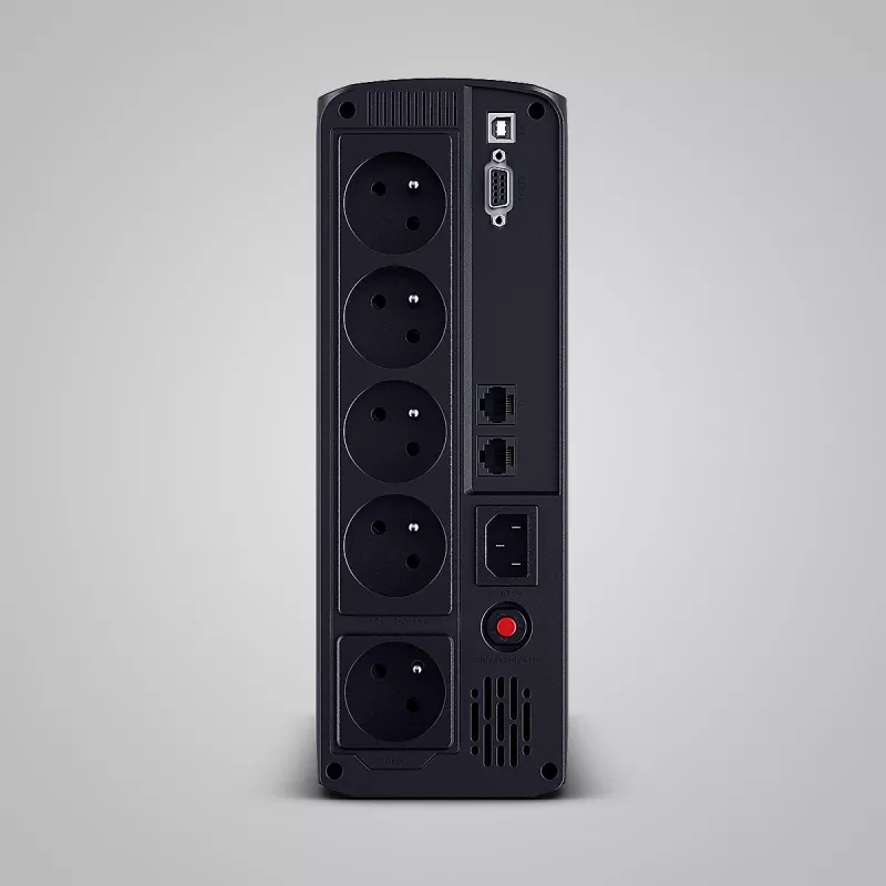 Nepertraukiamo maitinimo šaltinis CyberPower Tracer III VP1200ELCD-FR linijinis-interaktyvus 1.2 kVA 720 W 5 lizdų