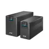 Eaton 5E Gen2 1600 USB nepertraukiamo maitinimo šaltinis (UPS) 1.6 kVA / 900 W, 4x F tipo lizdai, USB, bokštas, juodas