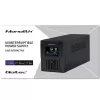 Nepertraukiamo maitinimo šaltinis QOLTEC 53770, Line-Interactive UPS 1.5 kVA (900 W), 2 C13 lizdai, AVR, LCD, USB Type-B