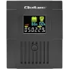 Nepertraukiamo maitinimo šaltinis QOLTEC 53770, Line-Interactive UPS 1.5 kVA (900 W), 2 C13 lizdai, AVR, LCD, USB Type-B