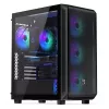 Kompiuterio korpusas ENDORFY Arx 500 ARGB ATX juodas — grūdintas stiklas, ARGB, ATX, max GPU 350 mm, CPU aušintuvo aukštis 179 mm, 7 plėtros lizdai