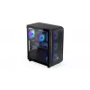 Kompiuterio korpusas ENDORFY Arx 500 ARGB ATX juodas — grūdintas stiklas, ARGB, ATX, max GPU 350 mm, CPU aušintuvo aukštis 179 mm, 7 plėtros lizdai