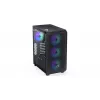 Kompiuterio korpusas ENDORFY Arx 500 ARGB ATX juodas — grūdintas stiklas, ARGB, ATX, max GPU 350 mm, CPU aušintuvo aukštis 179 mm, 7 plėtros lizdai