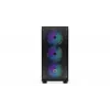 Kompiuterio korpusas ENDORFY Arx 500 ARGB ATX juodas — grūdintas stiklas, ARGB, ATX, max GPU 350 mm, CPU aušintuvo aukštis 179 mm, 7 plėtros lizdai