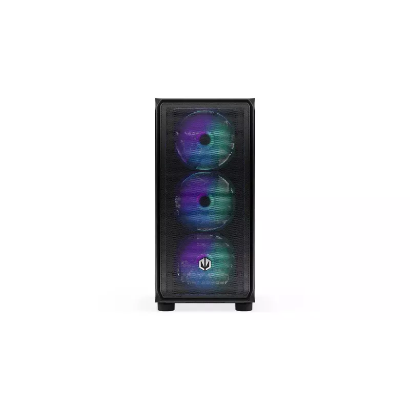 Kompiuterio korpusas ENDORFY Arx 500 ARGB ATX juodas — grūdintas stiklas, ARGB, ATX, max GPU 350 mm, CPU aušintuvo aukštis 179 mm, 7 plėtros lizdai
