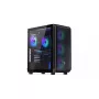 Kompiuterio korpusas ENDORFY Arx 500 ARGB ATX juodas — grūdintas stiklas, ARGB, ATX, max GPU 350 mm, CPU aušintuvo aukštis 179 mm, 7 plėtros lizdai