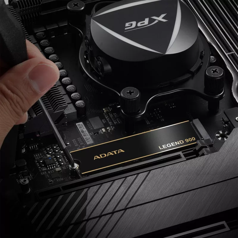 SSD M.2 2280 ADATA LEGEND 900 512 GB PCIe 4.0 NVMe 7000/5400 MB/s, TBW 1200, AES aparatinė šifravimo