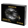 SSD M.2 2280 ADATA LEGEND 900 512 GB PCIe 4.0 NVMe 7000/5400 MB/s, TBW 1200, AES aparatinė šifravimo
