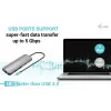 i-tec USB-C Metal Nano 2x Display Dock stotelė su Power Delivery 100 W
