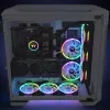 Ventiliatorius Thermaltake SWAFAN 12 RGB 12 cm juodas 500-2000 RPM
