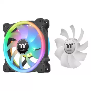 Ventiliatorius Thermaltake SWAFAN 12 RGB 12 cm juodas 500-2000 RPM