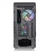 Korpusas THERMALTAKE Ceres 500 TG ARGB Midi Tower Juodas — Grūdintas Stiklas, EATX, 3x140mm Priekyje, USB-C