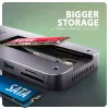 USB-C 10Gbps daugiafunkcis stotelės adapteris AXAGON HMC-12GM2, 12 in 1, 3x USB-A, USB-C, HDMI, DP, RJ-45, M.2 NVMe/SATA, SD/microSD, garso, PD 100W