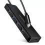 USB-C kelionių stotelė Axagon HUE-C1C 4x USB 5Gbps, USB-C maitinimo įvadas, 19 cm USB-C laidas